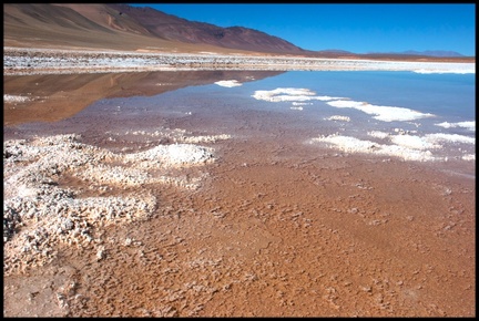 Соляные озера в пустыне Атакама