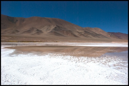 Соляные озера в пустыне Атакама