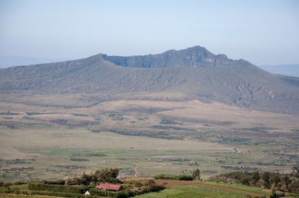 Вулкан Longonot в Кении