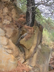 Разрушение скальной породы