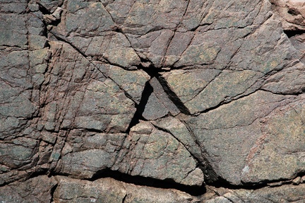 Трещиноватость в Cadillac Mountain Granite